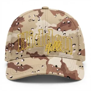 Desert Hills Hat | Desert Camo Cotton Cap | Hidden Hills Club